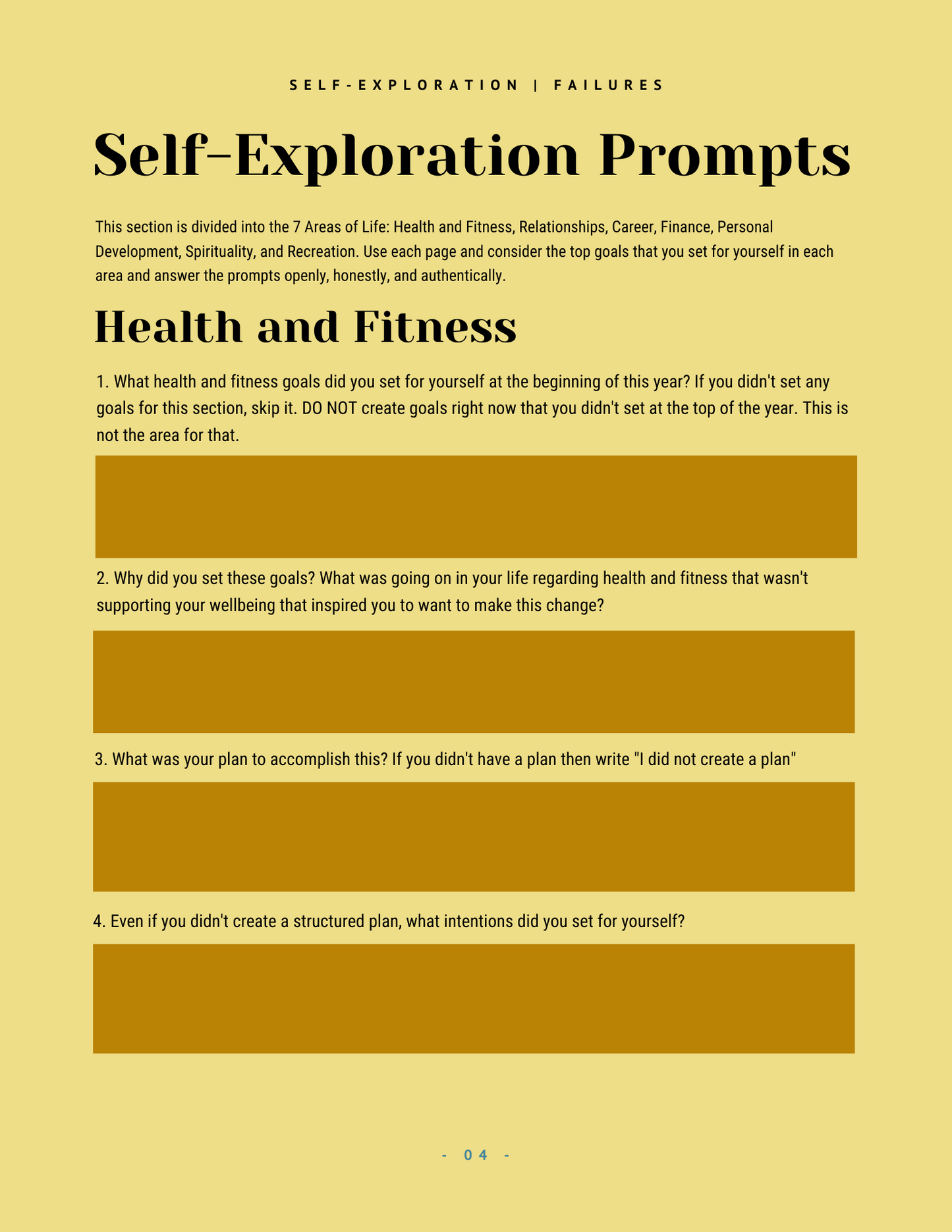 End of the Year Review Workbook