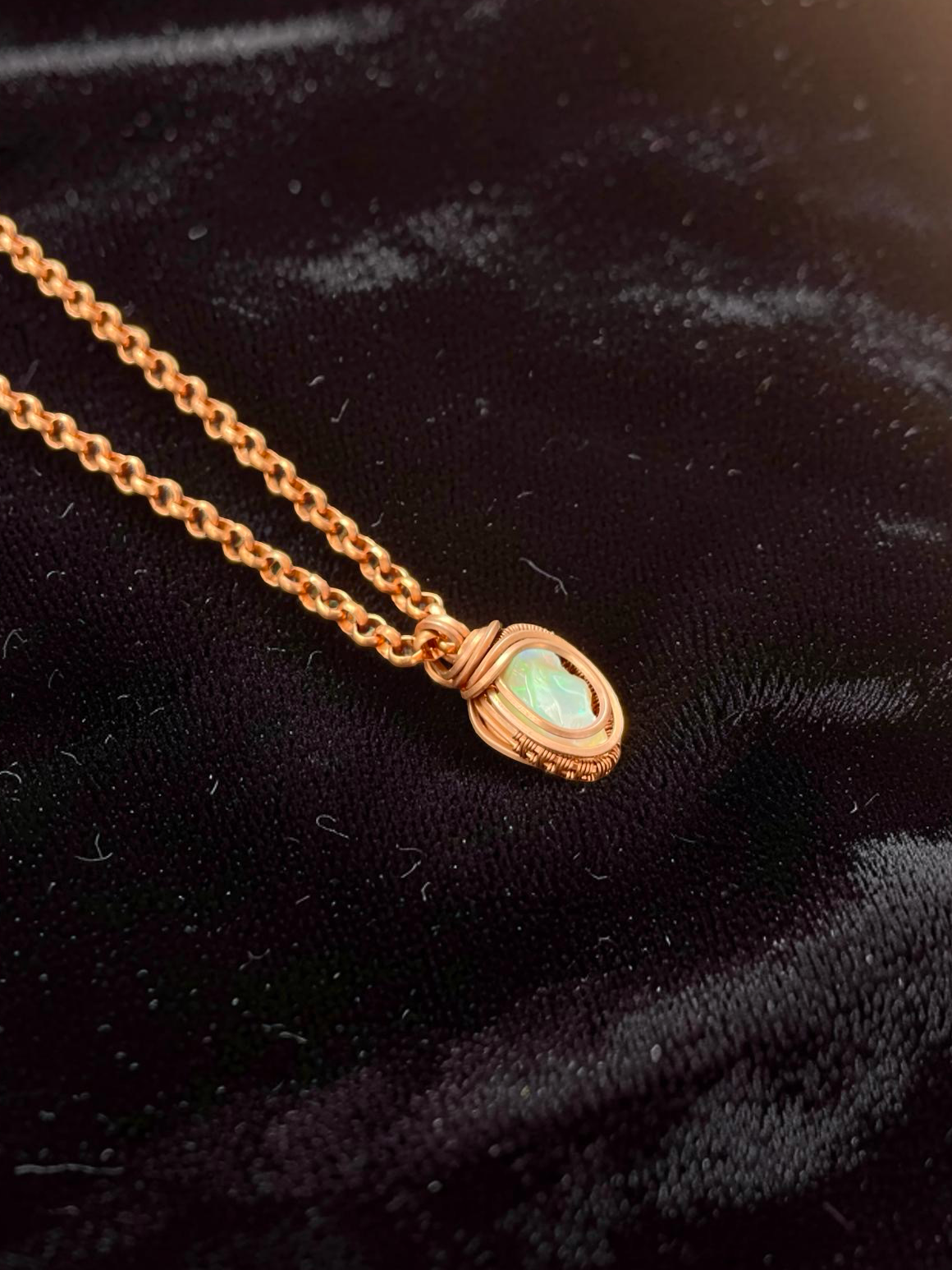 Ethiopian Opal Necklace