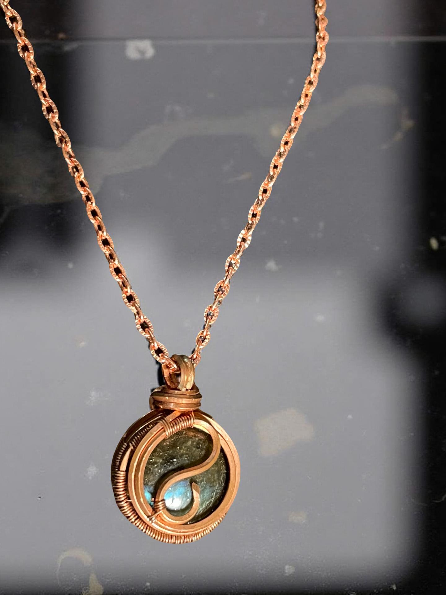 Small Labradorite Necklace