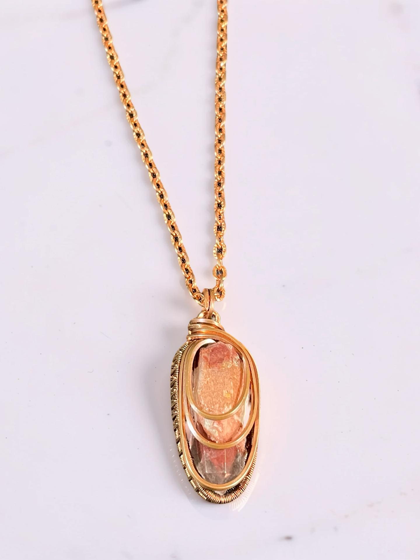 Red River Quartz Necklace