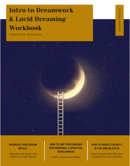 Dreamwork and Lucid Dreaming for Personal Development Workbook Bundle