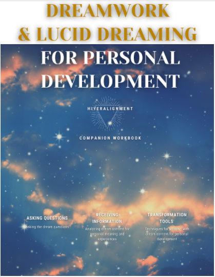 Dreamwork and Lucid Dreaming for Personal Development Workbook Bundle